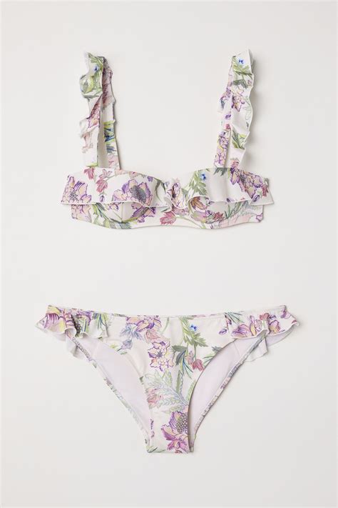 H M Bikini With Flounces