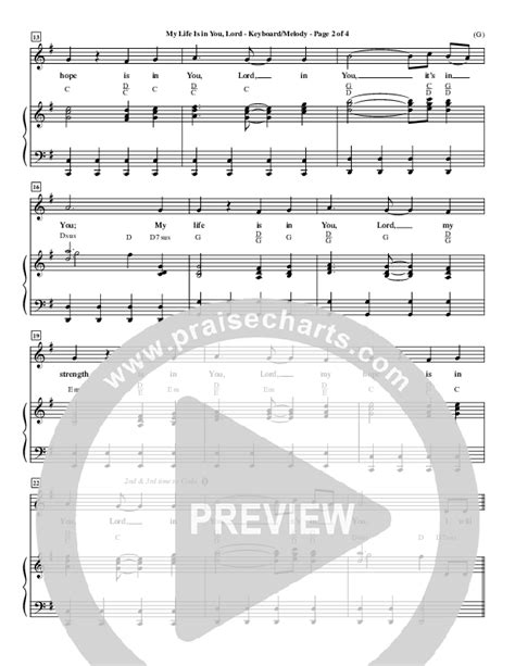 My Life Is In You Sheet Music PDF (Daniel Gardner) - PraiseCharts