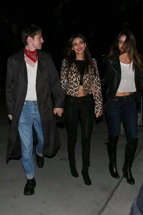 VICTORIA JUSTICE At Red Hot Chili Peppers Concert In Los Angeles HawtCelebs