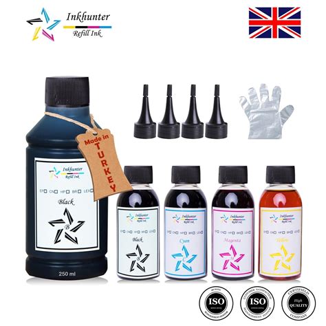 550ml Tintenpatrone Nachfüllset für Canon Pixma TS3440 TS 3450 TS3451 ...