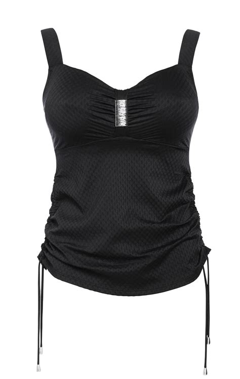 Ulla Lingerie Féminine Tankini St Tropez Cup B G Farbe schwarz im
