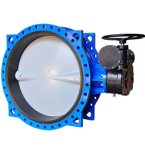 Затвор дисковый поворотный Ду125 диск - чугун баттерфляй Ру16 фланцевый ...