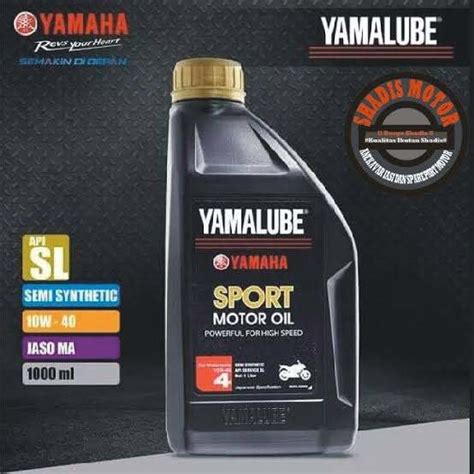 Oli Yamaha Yamalube Sport 1L Yamalube Sport Oil 1 Liter Lazada Indonesia