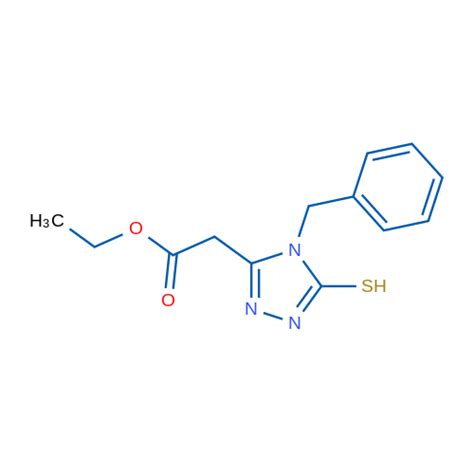 874754 19 5 Ethyl 2 4 Benzyl 5 Sulfanyl 4H 1 2 4 Triazol 3 Yl Acetate