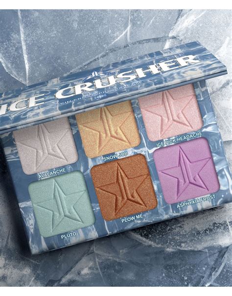 Палетка хайлайтеров Jeffree Star Ice Crusher Skin Frost Pro Palette