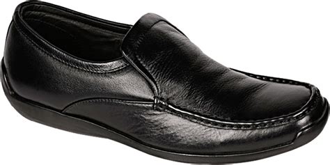 Khadim's British Walkers Beetle Slip On Shoes - Buy Black Color Khadim ...