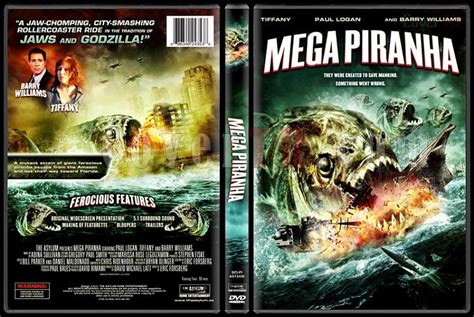 Mega Piranha (Dev Pirana) - Scan Dvd Cover - English [2010] - CoverTR