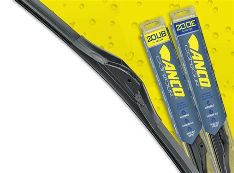 Contour Premium Beam Wiper Blades Windshield Wiper Blades Anco Wiper