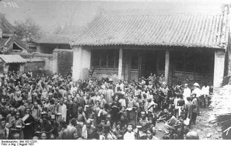 15 rare historical photographs of the 1931 China floods