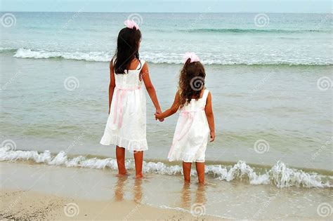 Two Girls Holding Hands Stock Image Image Of Hands Exotic 2990333