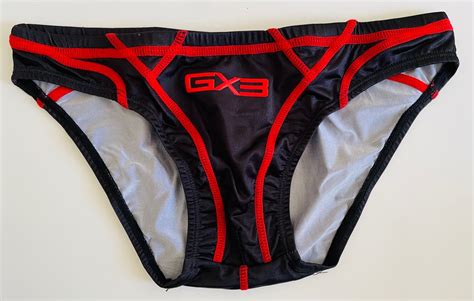Gx Splash Bikini Ultra Skin Black Men S Fashion Bottoms New Underwear On Carousell