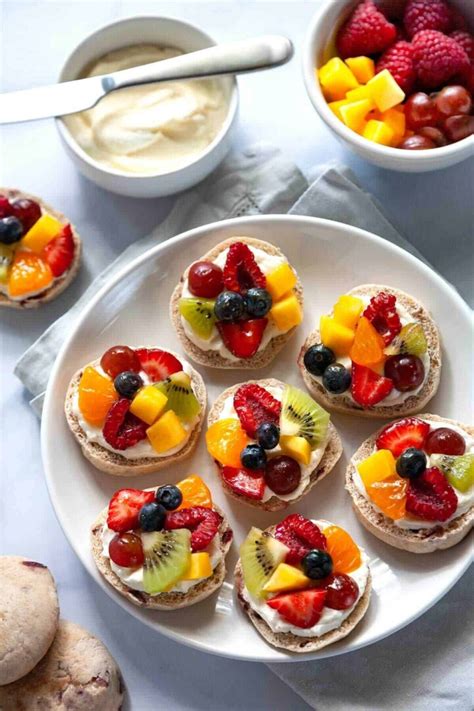 Mini Fruit Pizza Foodtasia