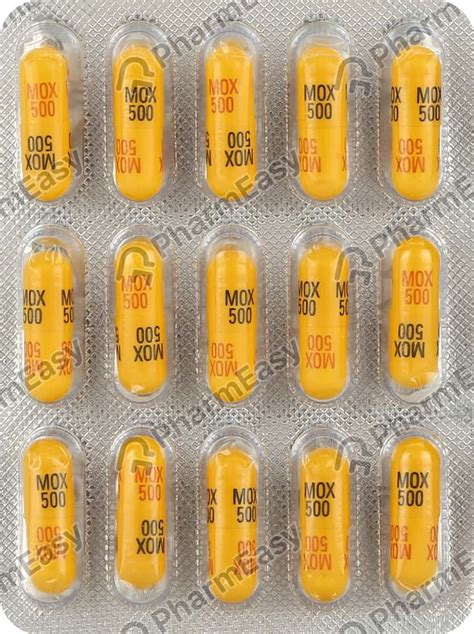 Mox 500 MG Capsule 15 Uses Side Effects Price Dosage PharmEasy