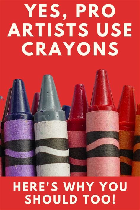 Yes Professional Artists Use Crayons How You Can Too Adventures With Art Crayon Drawings