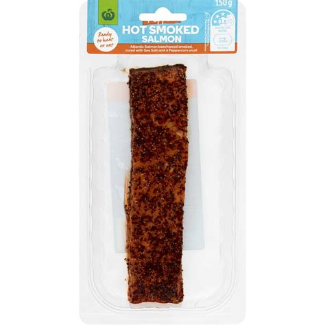 Woolworths Hot Smoked Salmon Pepper G Woolworths