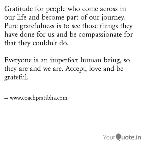 Gratitude For People Who Quotes Writings By Pratibha Tiwari