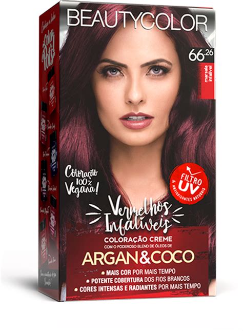 Linha Vermelhos Infalíveis Cabelos BEAUTYCOLOR