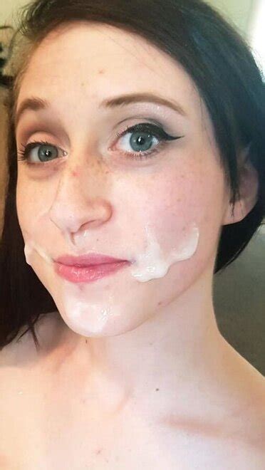 Cum Covered Hotties Take A Facial Porn Pic