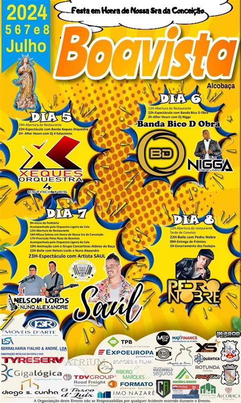 Festa Em Honra De Nossa Senhora Da Conceição 2024 Boavista