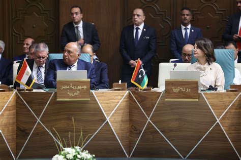 Egypt S Delegation Walks Out Of Arab League Meeting After Libya Chairs