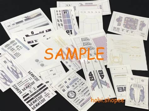 WT002 WHITE TONER Waterslide Decals For Custom 1 64 Hot Wheels 6 67 PicClick AU