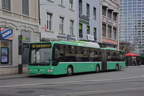 Mercedes Citaro Auf Der Linie Wartet Am An Der