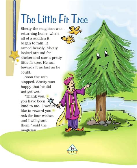 Ncert Book Class 4 English Marigold Unit 2 The Little Fir Tree Noses Aglasem Schools