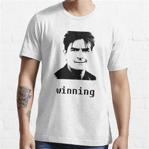 Charlie Sheen Winning T Shirt For Sale By Artfaggg Redbubble