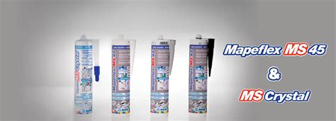 Mapeflex MS 45 & MS Crystal | Mapei