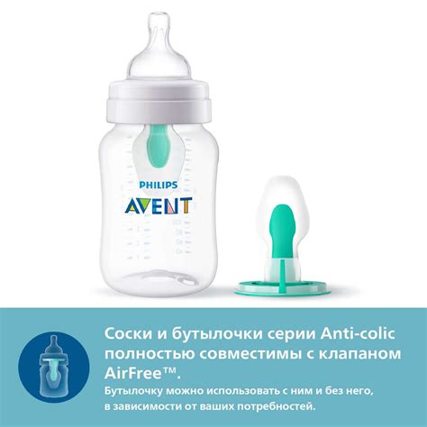 Соска для кормления Philips Avent Anti-colic с 6месяцев 2шт SCY764/02 ...