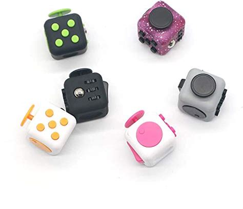 Jackky Fidget Cube Stress Anxiety Pressure Relieving Toy Great For