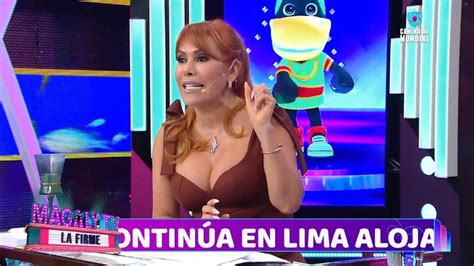 Magaly Medina Estalla Con Su Equipo De Producción En Vivo “ni Me