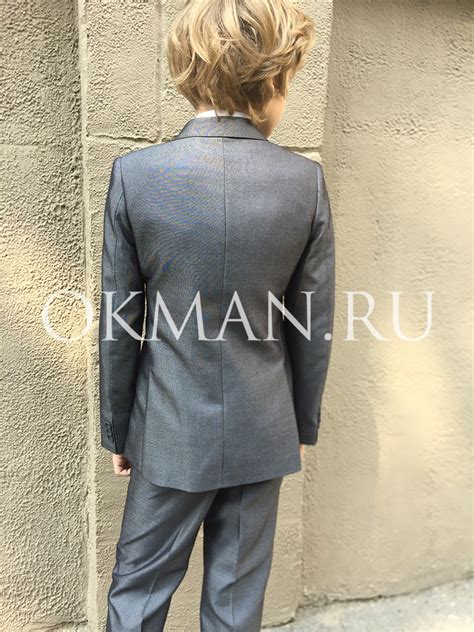 Stenser 09 - Детский костюм-двойка или школьная форма серого цвета ...