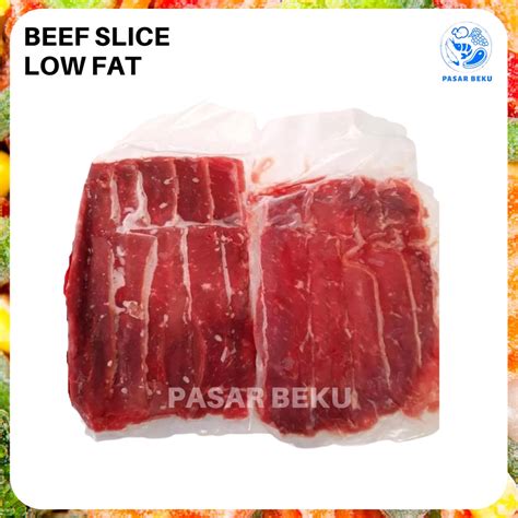 Jual Daging Sapi Slice Low Fat Gr Beef Slice Shortplate Fresh Pasar