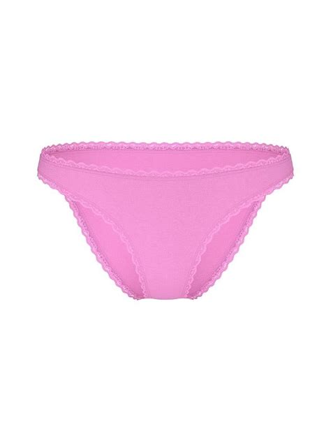 Dantelli Pamuklu Bikini K Lot Pembe Victoria S Secret