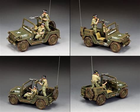 M151 ‘mutt Us Army Military Police Jeep With Two Crew Vn142