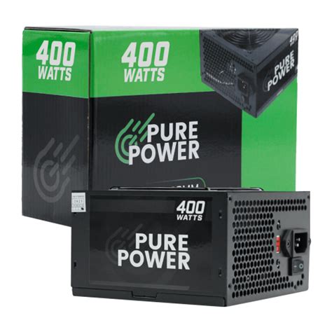 Fonte Pure Power, 400W, Black, PP-PSU1-400W
