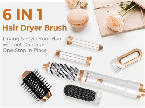 Mua Yitrust In Hot Air Brush For Straightening Drying Curling Negative Ion Anti Frizz