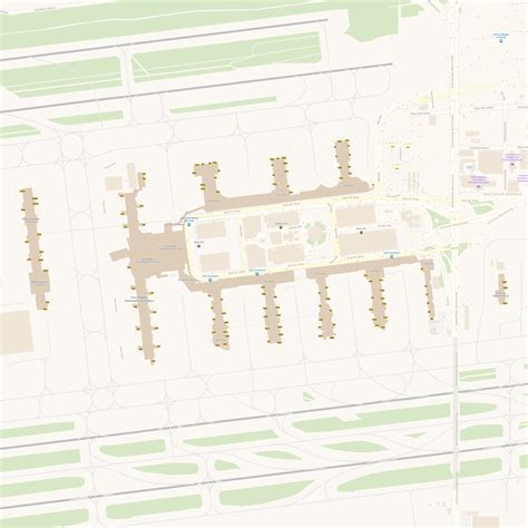 Los Angeles International airport map | Los Angeles (LAX) terminal