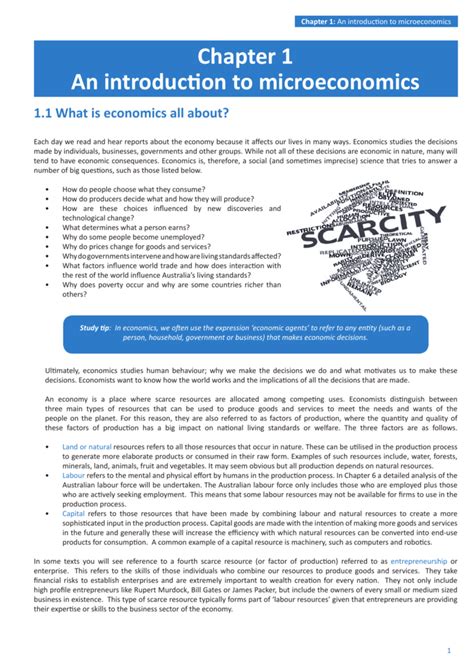 Chapter An Introduction To Microeconomics