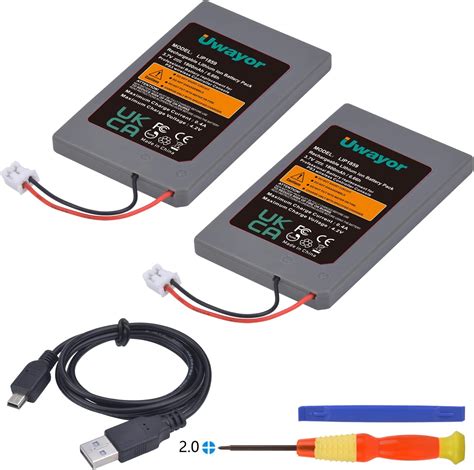 Amazon.com: Uwayor PS3 Controller Battery for Sony Playstation 3 PS3 ...
