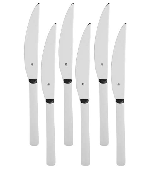 WMF Set De Cuchillos Para Carne 6 Piezas Nuova En Acero Inoxidable El