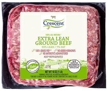crescent foods halal extra lean ground beef