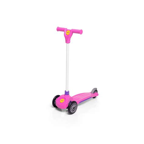 Patinete Infantil Trinet C 3 Rodas Rosa Calesita 923 Submarino