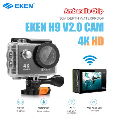 Купить Спортивные и экшн видеокамеры Original Eken H9R H9 Ultra HD