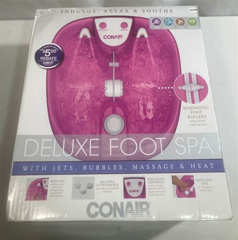 Conair Deluxe Foot Spa | Footspasi