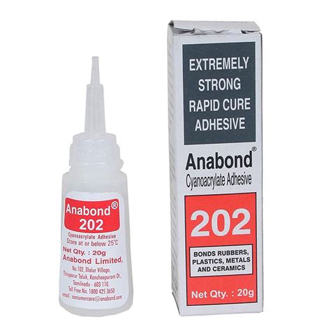 anabond  cynoacrylate adhesive  gm pack   amazonin