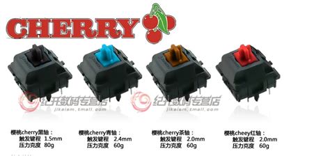 Mechanical keyboard original cherry mx switch ducky filco mx brown blue ...