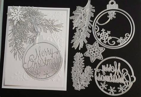 Christmas Card Made With These Unbranded Dies Christmas Card