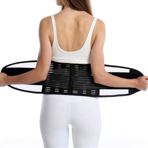 Купити Чоловіки, жінки, дихаючий ремінь для підтримки попереку з ...